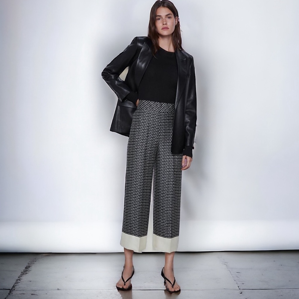 NWOT Zara The Classic Culotte Pant